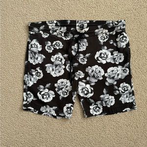 21 Men Rose Petal Grey Shorts (Medium)